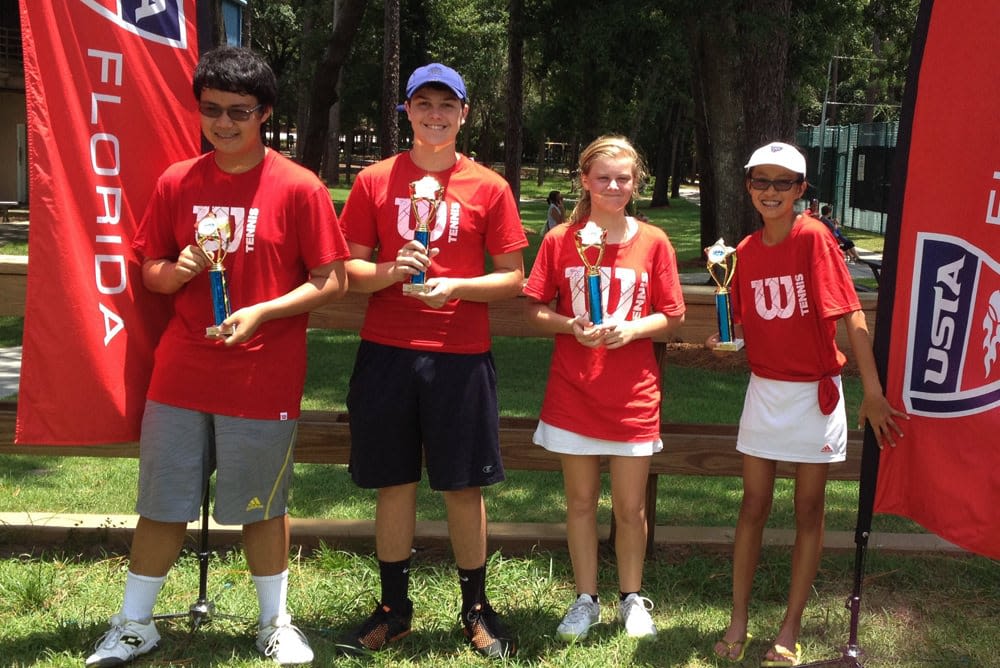 The 14U-18U Intermediate champion Laser Sharks from Orlando
